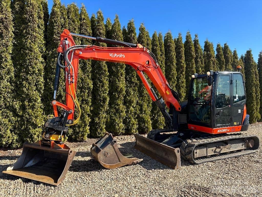 Kubota KX 080-4 Minikaivukoneet < 7t