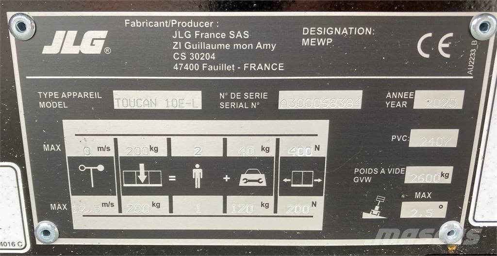 JLG Toucan 10E-L Muut henkilönosturit