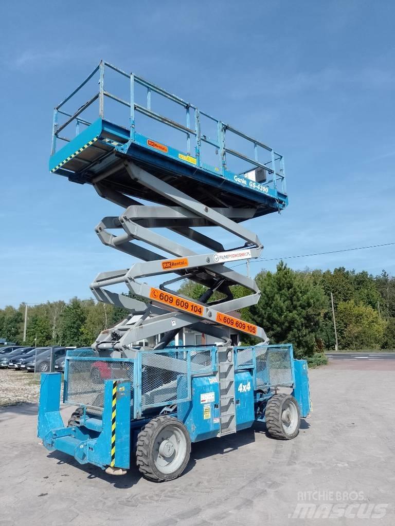 Genie GS 4390 Saksilavat