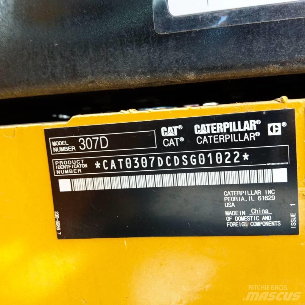 CAT 307D Telakaivukoneet