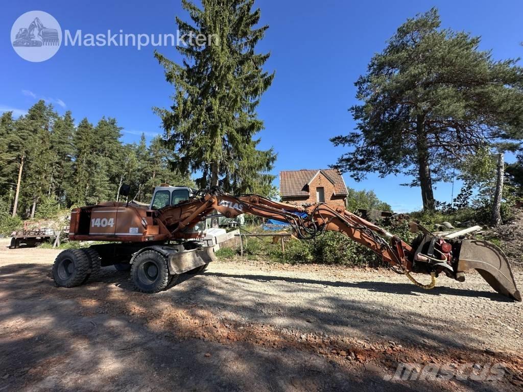 Atlas 1404 Pyöräkaivukoneet