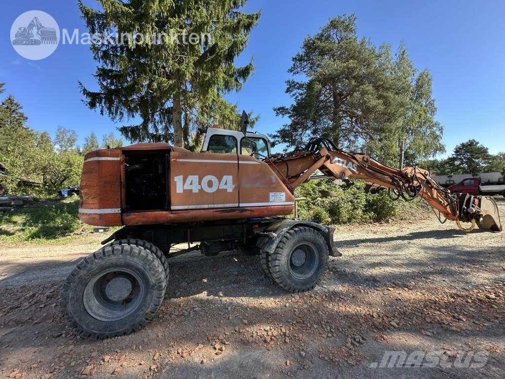 Atlas 1404 Pyöräkaivukoneet