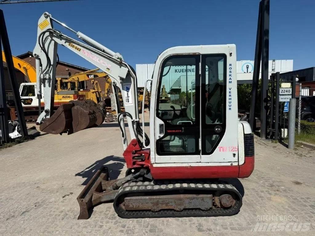 Takeuchi TB125 Minikaivukoneet < 7t