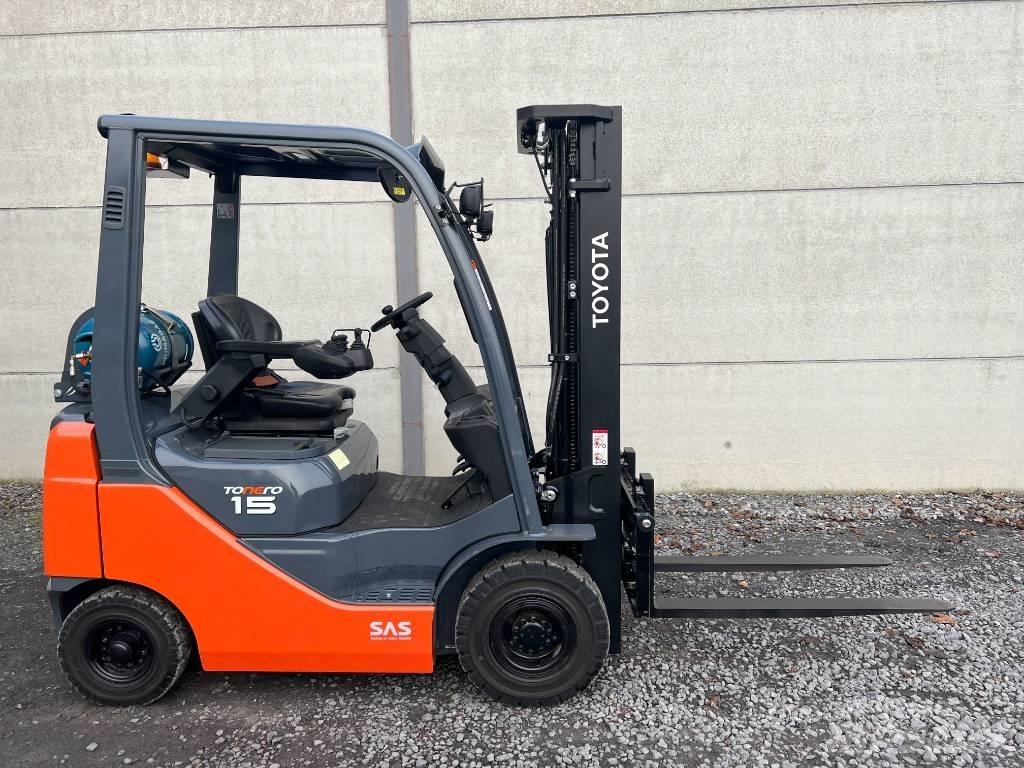 Toyota 02-8 FGF 15 Nestekaasutrukit