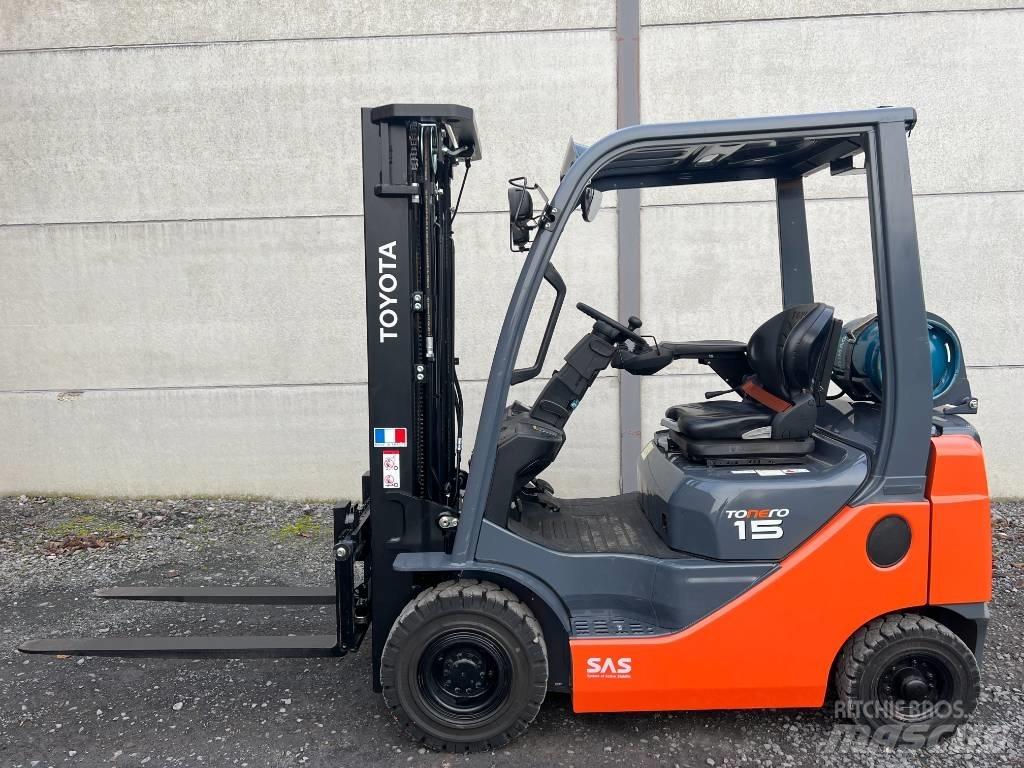 Toyota 02-8 FGF 15 Nestekaasutrukit