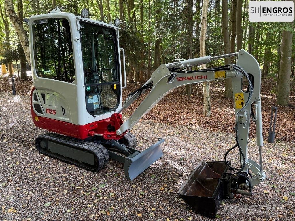 Takeuchi TB 216 Minikaivukoneet < 7t