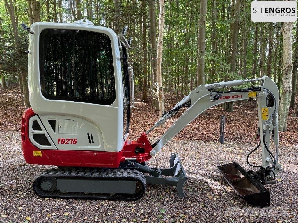 Takeuchi TB 216 Minikaivukoneet < 7t