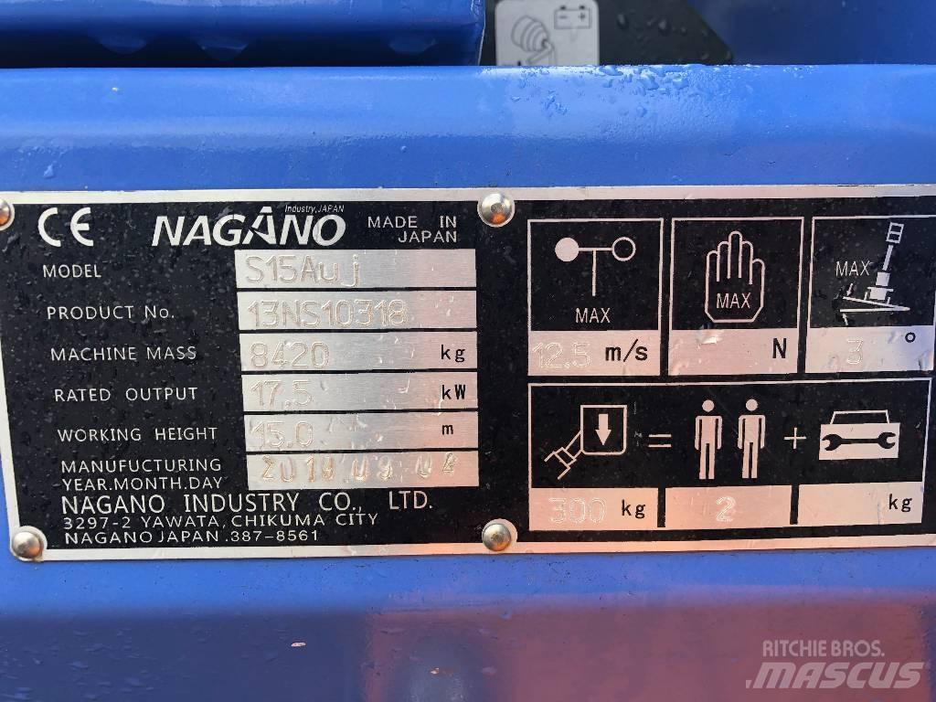 Nagano S15AUJ Teleskooppipuominostimet