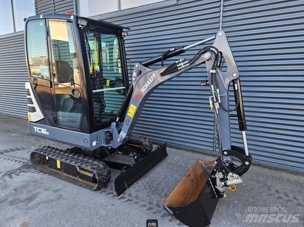 Terex tc16-2 Minikaivukoneet < 7t