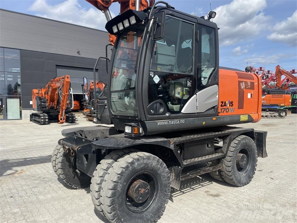Hitachi ZX 170 W-5 B Pyöräkaivukoneet