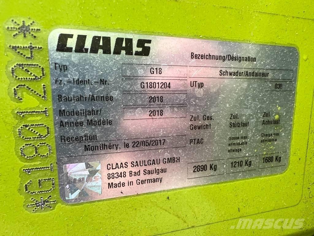 CLAAS Liner 1900 Karhottimet