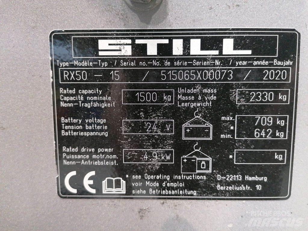 Still RX50-15 Sähkötrukit
