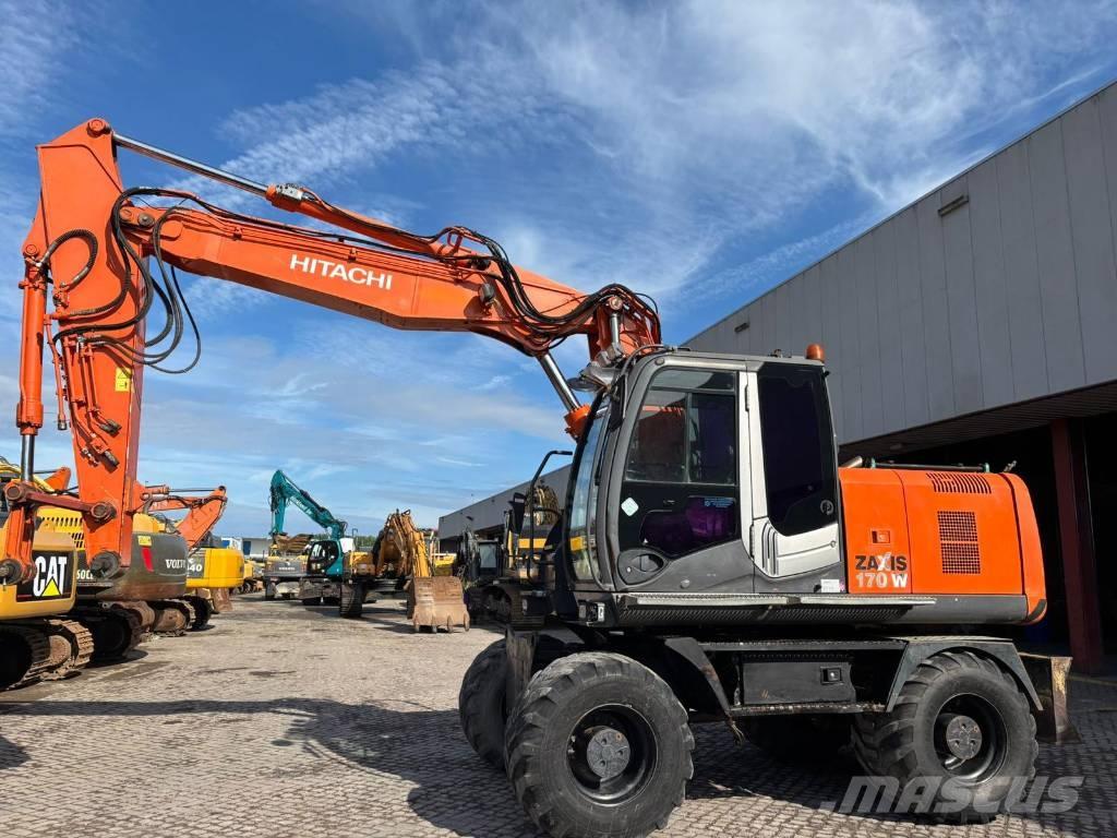Hitachi ZX 170 W-3 Pyöräkaivukoneet