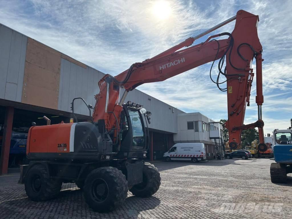 Hitachi ZX 170 W-3 Pyöräkaivukoneet