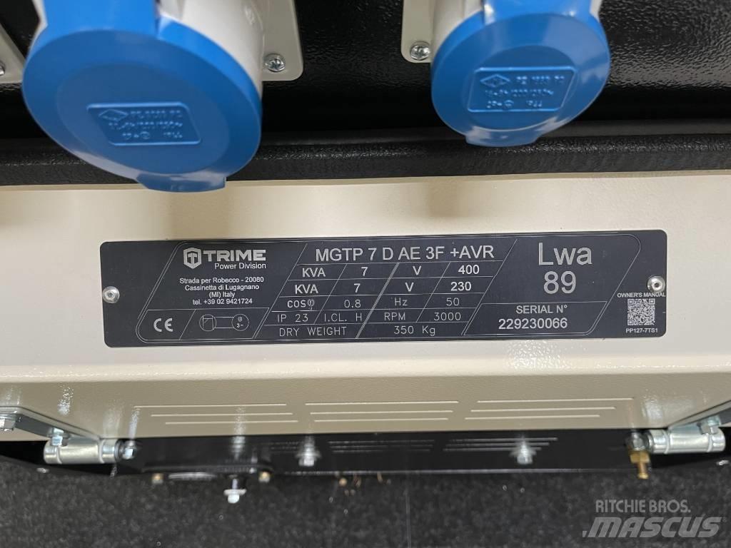 Trime MGTP 7 Dieselgeneraattorit