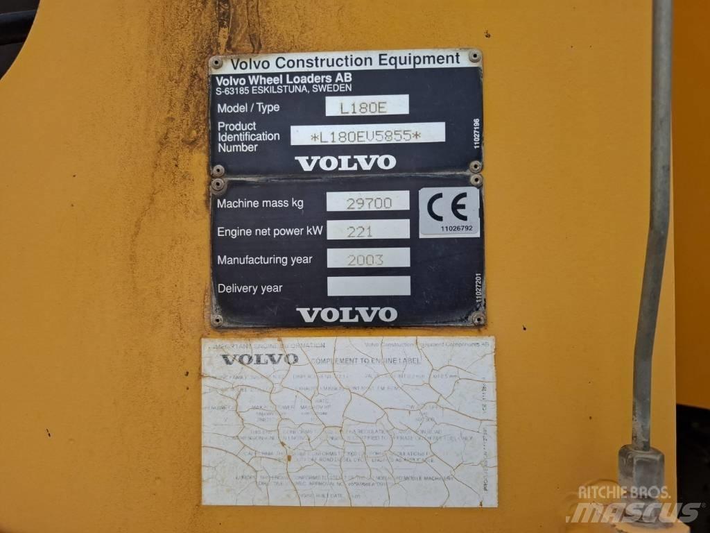 Volvo L 180 E Pyöräkuormaajat
