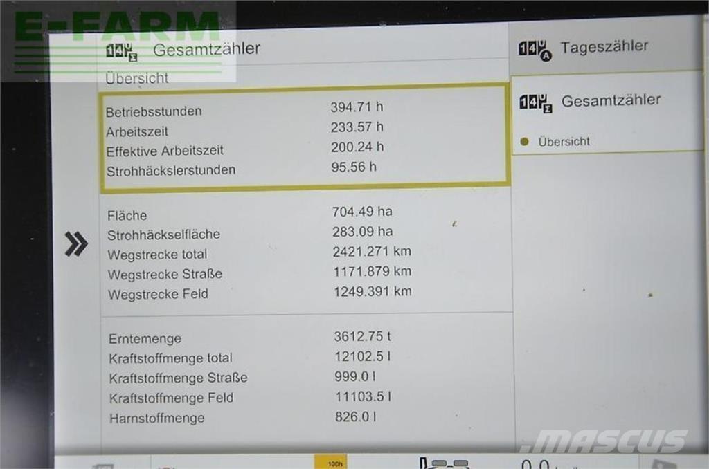 CLAAS trion 730 Leikkuupuimurit