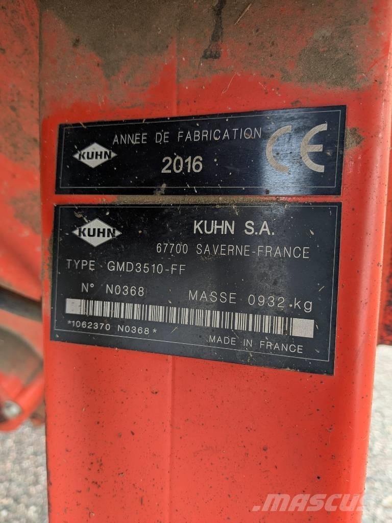 Kuhn GMD 3510 FF Niittokoneet