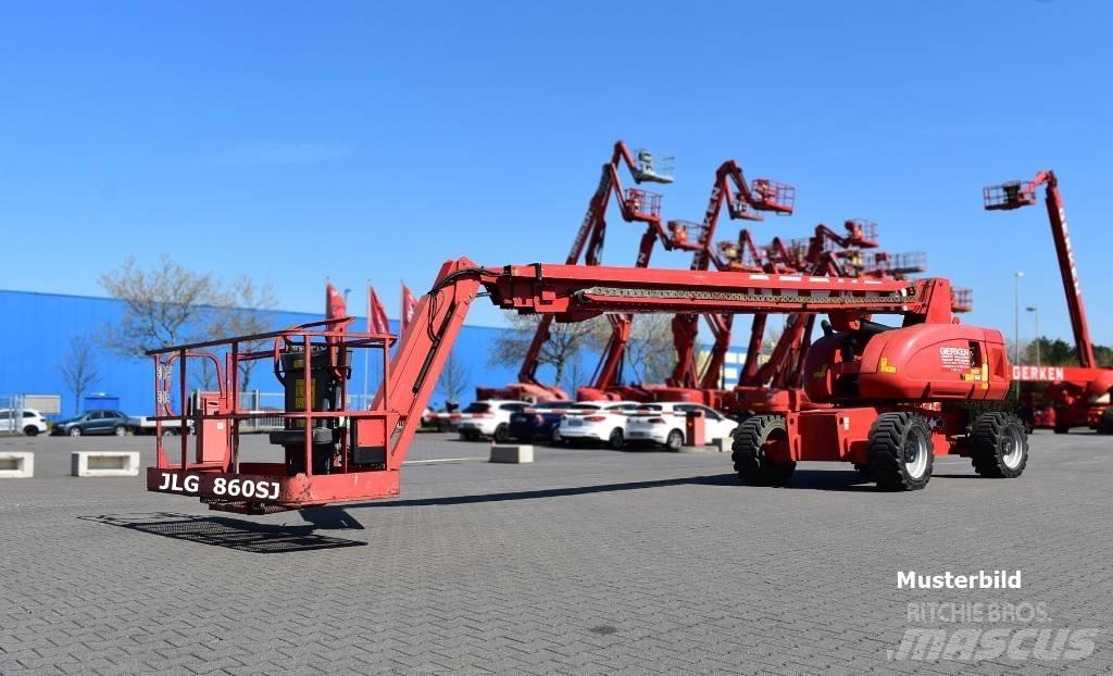 JLG 860 SJ Teleskooppipuominostimet