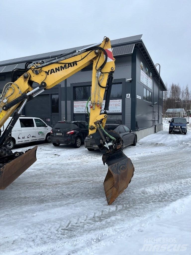 Yanmar B 95 W Pyöräkaivukoneet