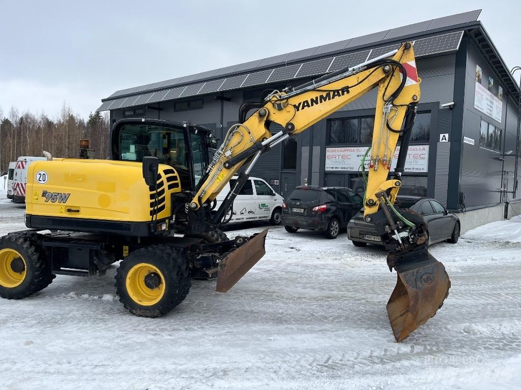 Yanmar B 95 W Pyöräkaivukoneet