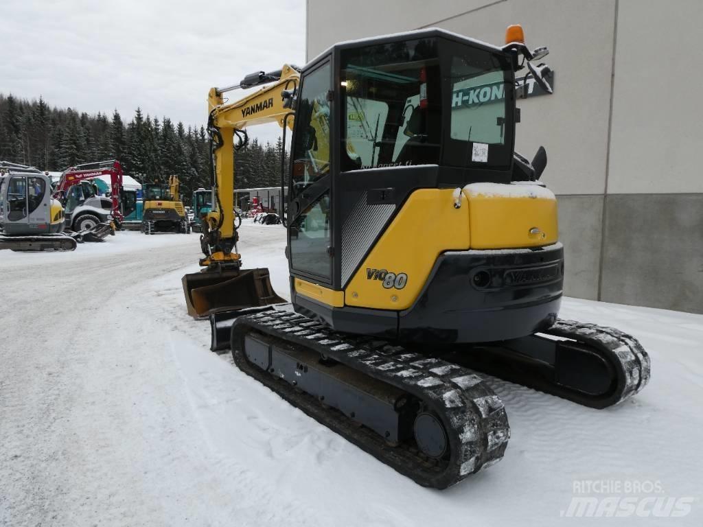 Yanmar Vio 80-1A Midikaivukoneet 7t - 12t