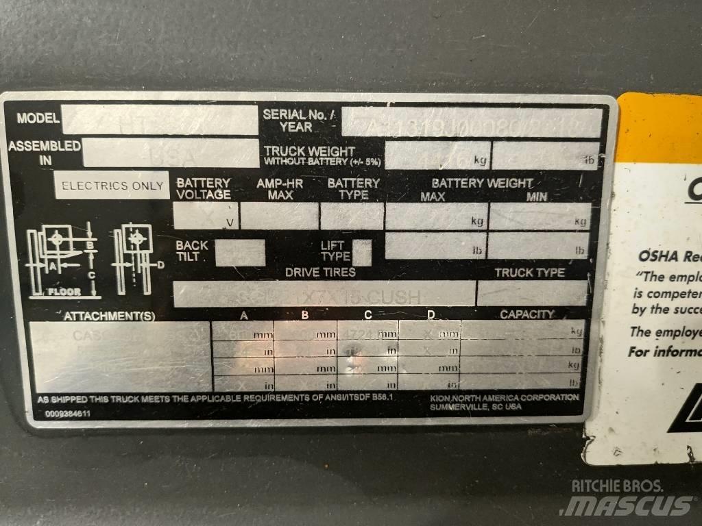 Linde HT25CT Muut haarukkatrukit