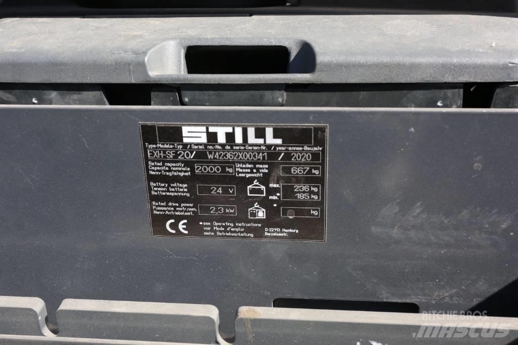 Still EXH-SF20 Lavansiirtotrukit ajotasolla