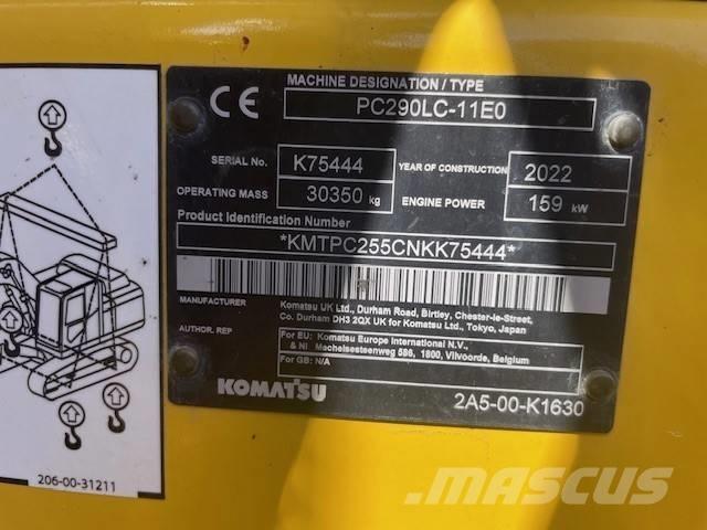 Komatsu PC 290 LC-11 Telakaivukoneet