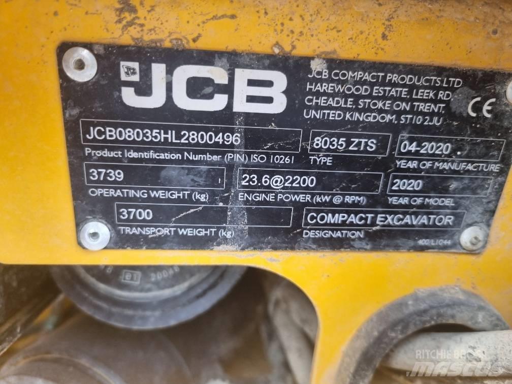 JCB 8035 ZTS Minikaivukoneet < 7t