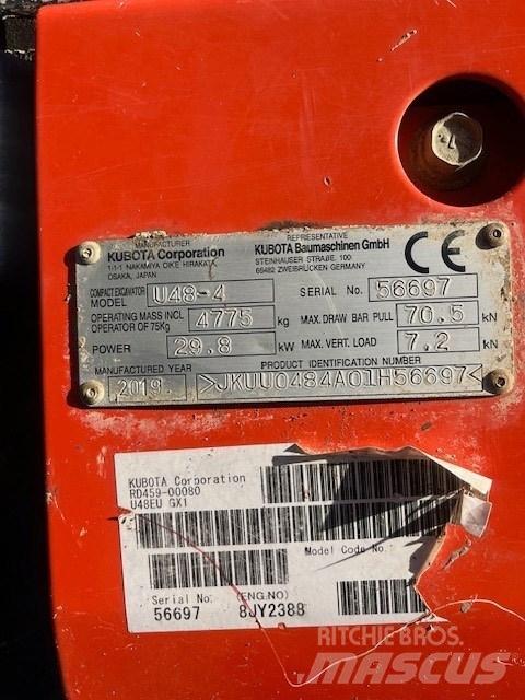 Kubota U 48-4 Minikaivukoneet < 7t