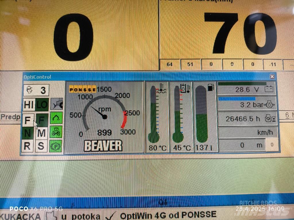Ponsse Beaver Harvesterit