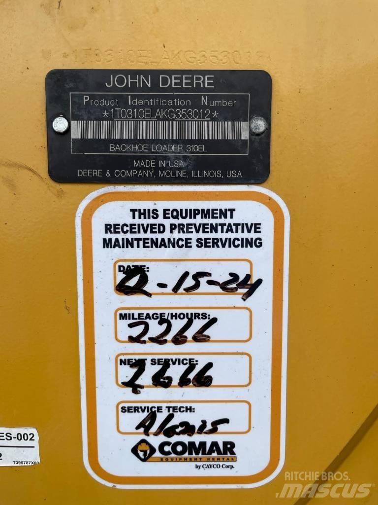 John Deere 310L EP Kaivurikuormaajat