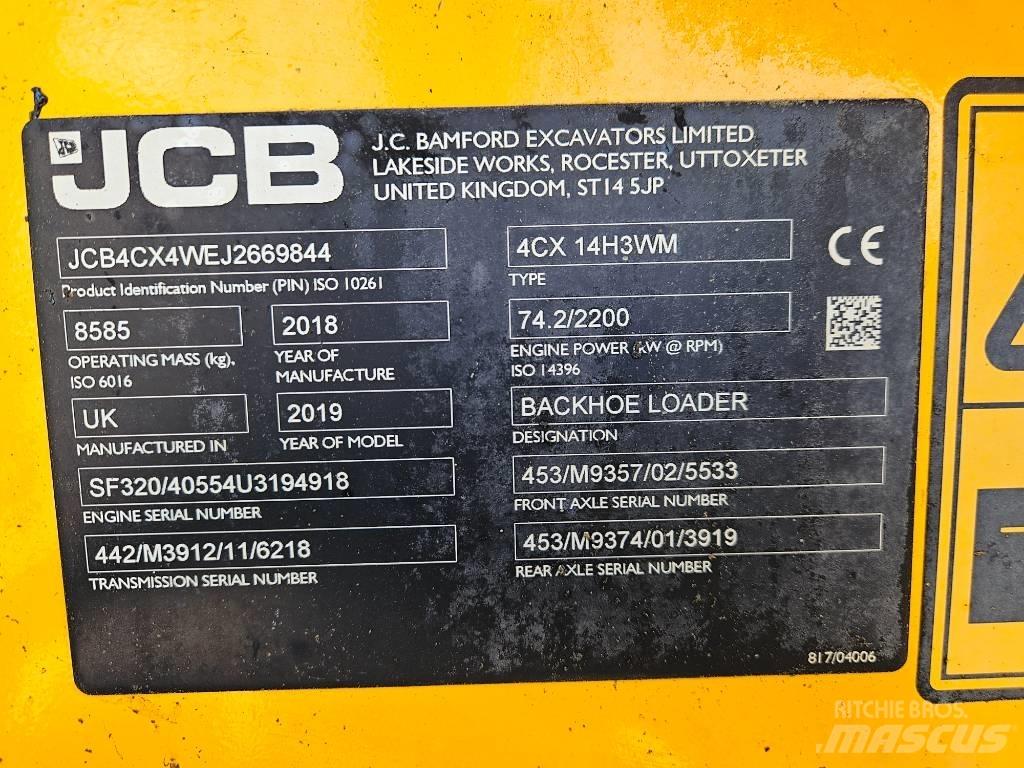 JCB 4 CX Eco Kaivurikuormaajat