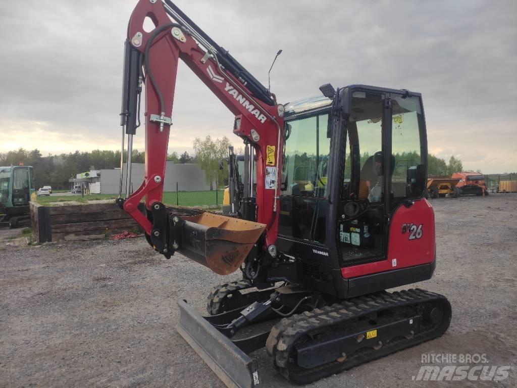 Yanmar SV 26 Minikaivukoneet < 7t