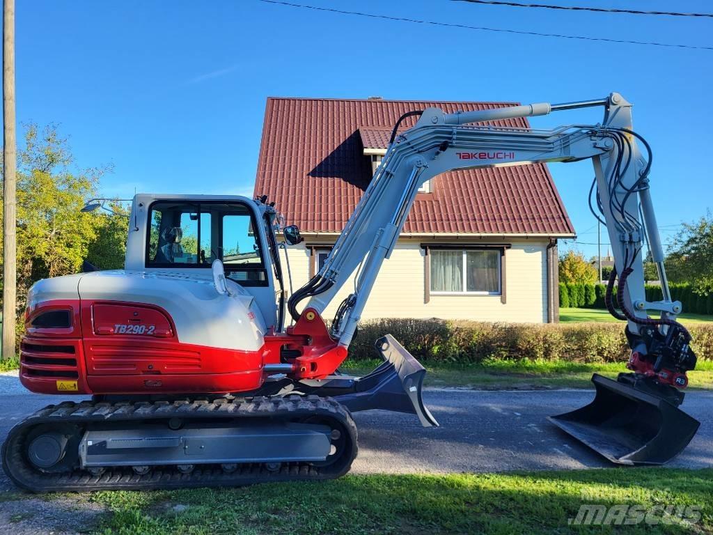 Takeuchi TB 290-2 Midikaivukoneet 7t - 12t