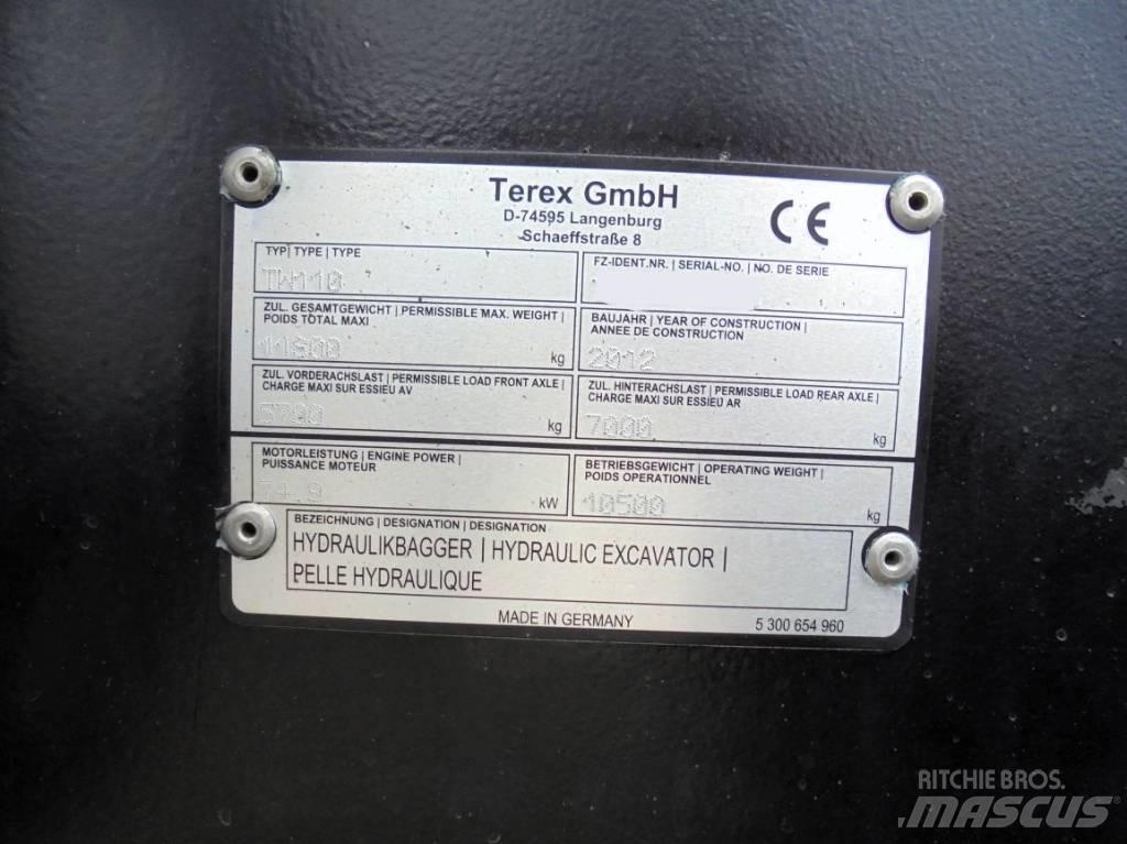 Terex Schaeff TW 110 Pyöräkaivukoneet