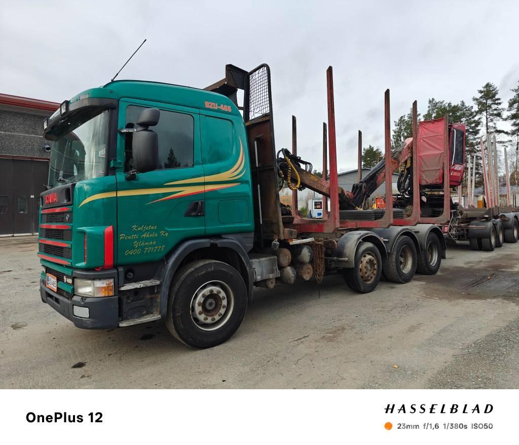 Scania R 164 8X4 Puuautot