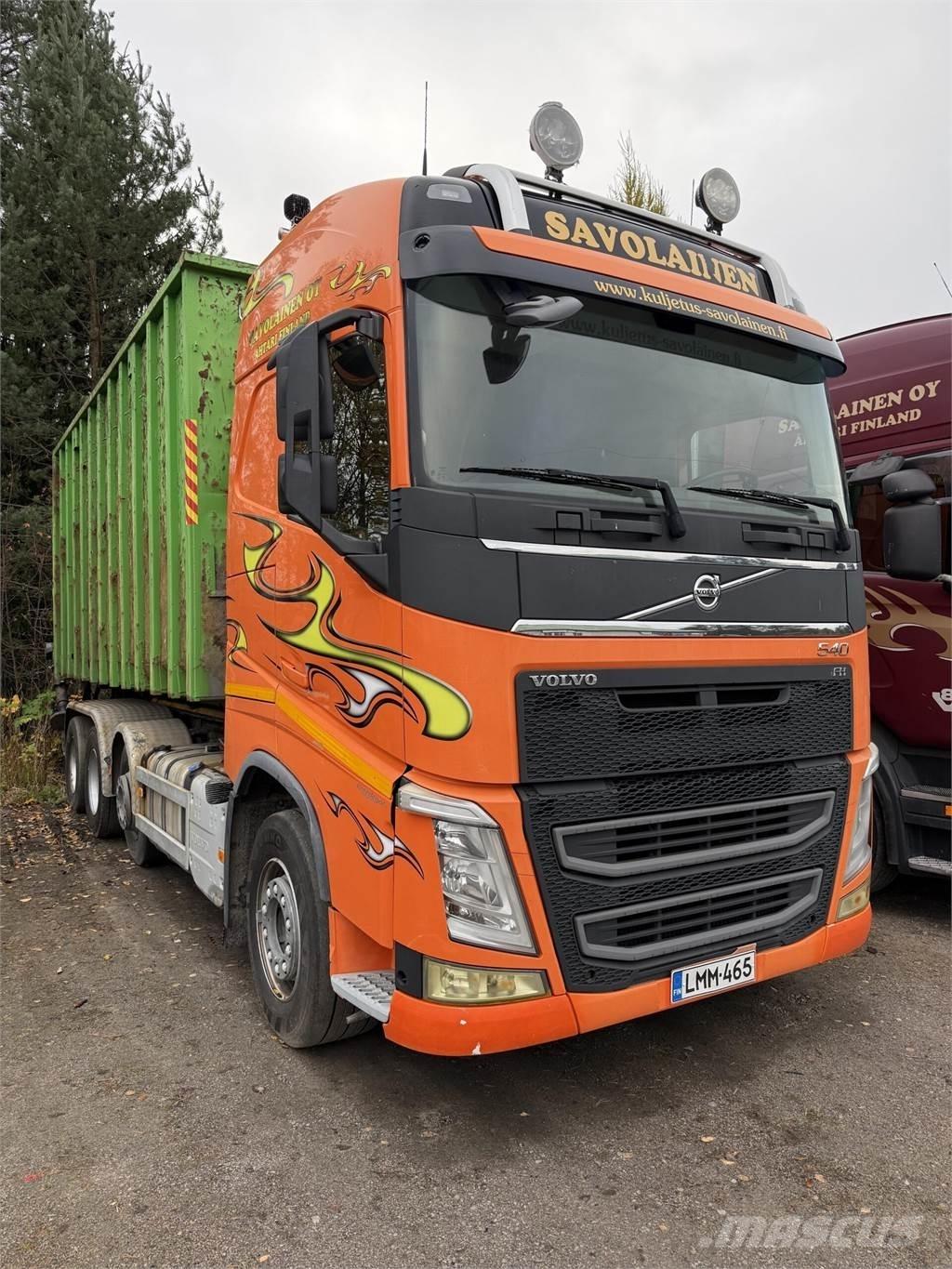 Volvo FH13 540 8X2 Koukkulava kuorma-autot