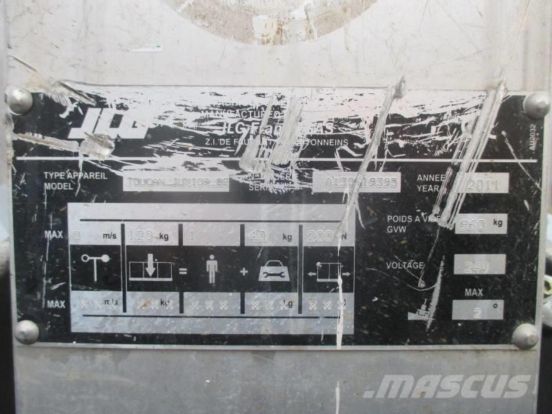 JLG Toucan Junior 8 Henkilönostimet ja nostolaitteet