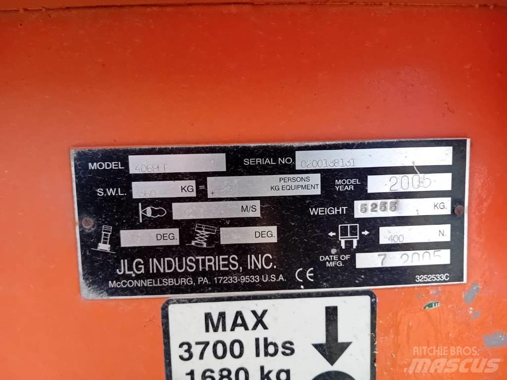 JLG 4069 LE Saksilavat