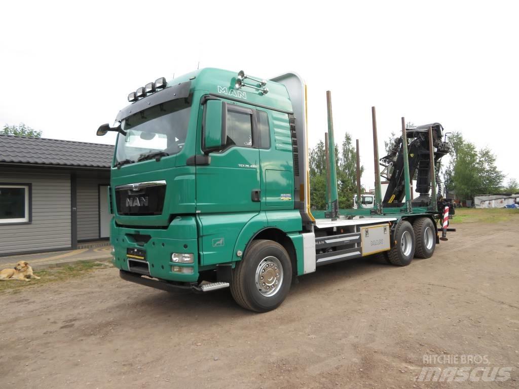 MAN 33 480 Puuautot