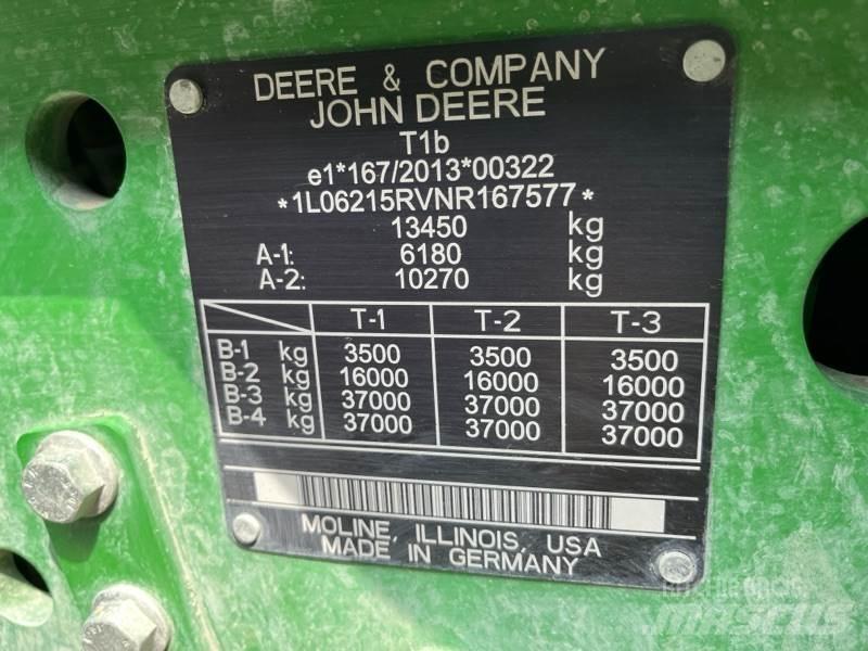 John Deere 6R215 Traktorit