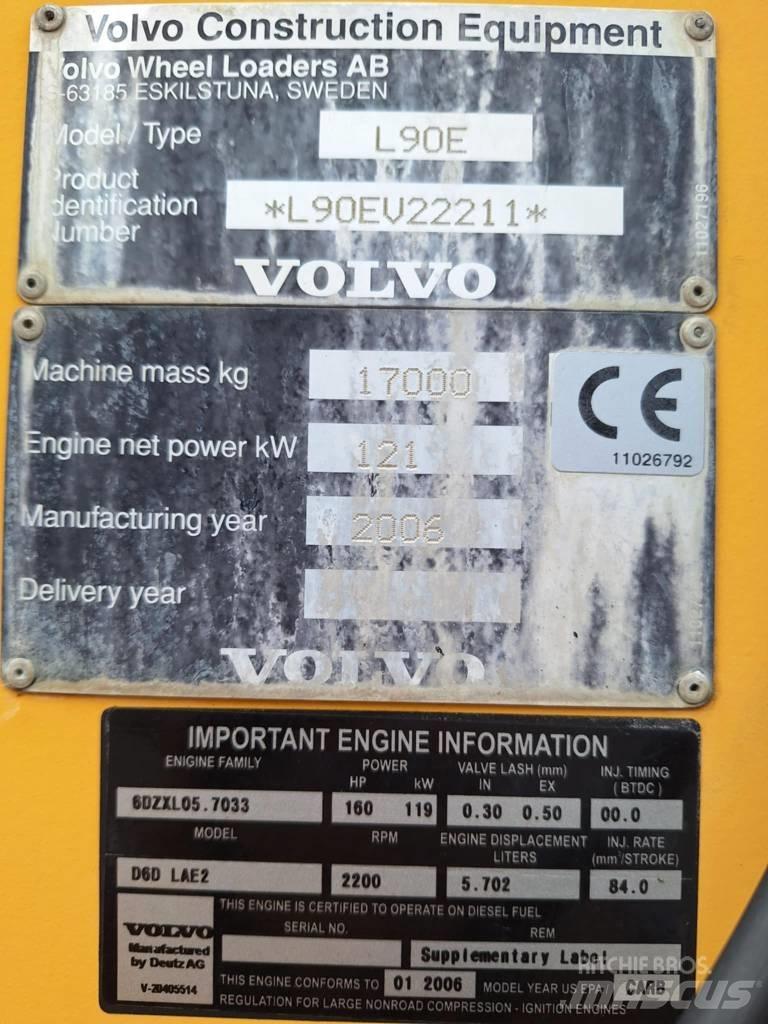 Volvo L 90 E Pyöräkuormaajat