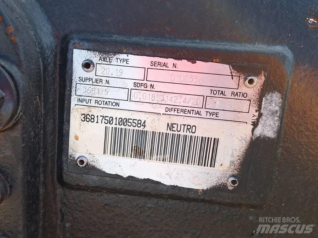 Carraro 20.19 Vaihteisto