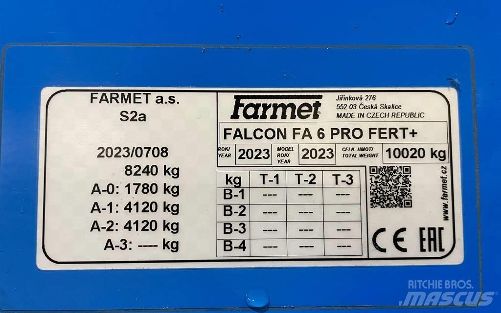 Farmet Falcon 6 Pro Kylvökoneet