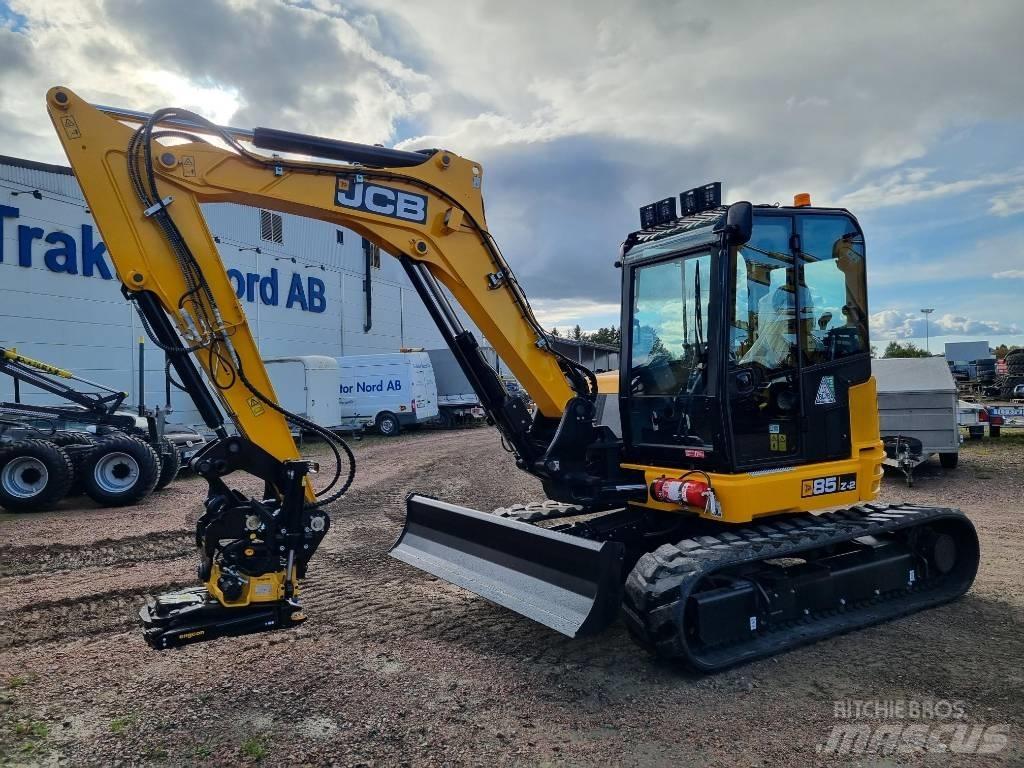 JCB 85Z-2 Ny! omg.lev! Midikaivukoneet 7t - 12t