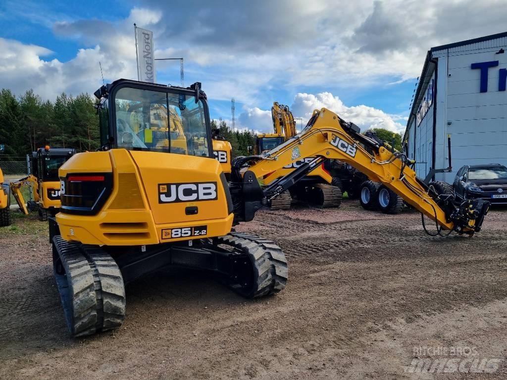 JCB 85Z-2 Ny! omg.lev! Midikaivukoneet 7t - 12t