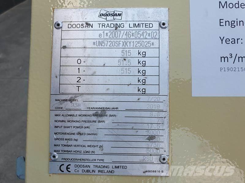 Doosan 7 / 20 Kompressorit