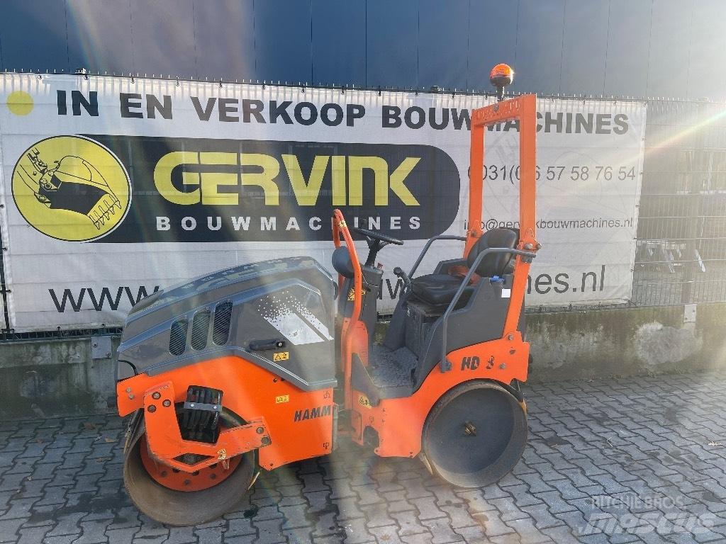 Hamm HD 8 VV Tandemjyrät